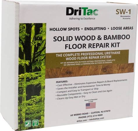 DriTac Wood Floor Repair Kit Wood Floor Repair Kit / Solid Hardwood and Bamboo Adhesives