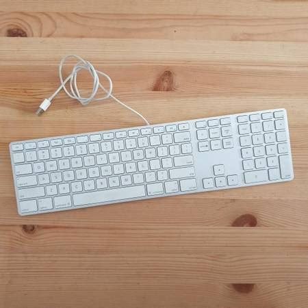 Apple A1243 USB Aluminum Keyboard Mac iMac Pro - $10 (Chicago Midway) ‹ image 1 of 1 › (google ...