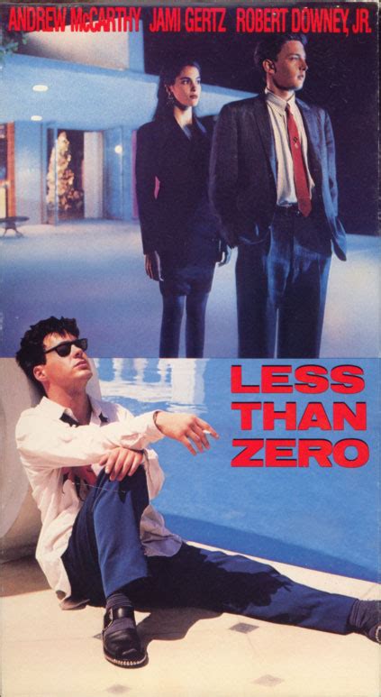 Less Than Zero – VHS Island