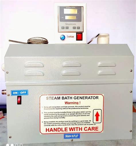 QUANTUM gery Steam Bath Machine, For Home Gym Spa, Size: 18*15*6 at Rs ...