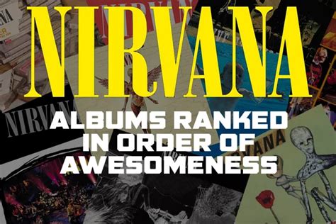 Nirvana Albums Ranked in Order of Awesomeness