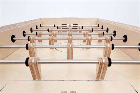 plywood foosball 2.0 on Behance | Foosball, Foosball table design, Soccer table