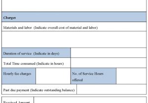 Contractor Invoice Templates Word And Contractor Invoice Template Excel Free