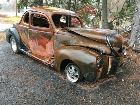 1940 FORD Coupe, Project, Hot Rod, Rat Rod. for sale - Ford Ford 1940 ...