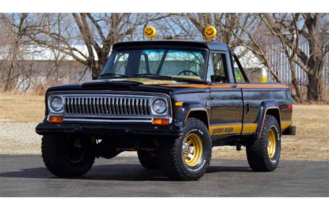 A Beautifully Restored 1978 Jeep J10 Golden Eagle Pickup