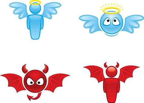 270+ Emoji Devil Angel Stock Illustrations, Royalty-Free Vector Graphics & Clip Art - iStock