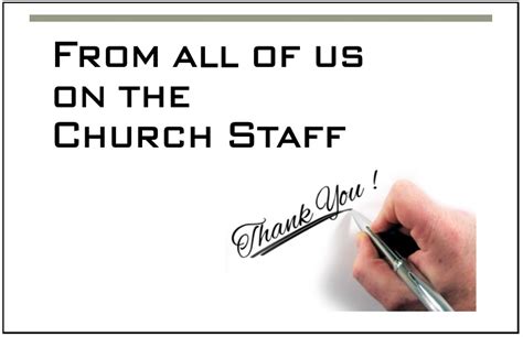 Thank-You Cards for any occasion for Church Volunteers