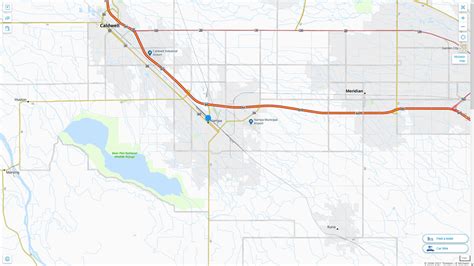 Nampa idaho Map