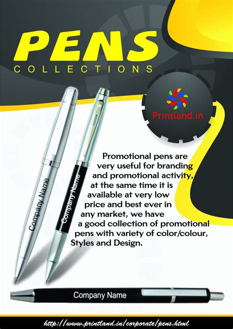 Promotional Pens - Buy Corporate Bulk Pens with Logo Printed Online in ...