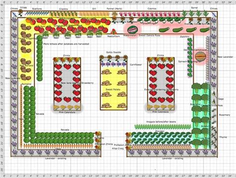 How To Plan The Layout Of A Vegetable Garden