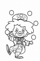 Pagliaccio Disegni Tuttodisegni Bambini Clowns Carnevale Fasching  sketch template