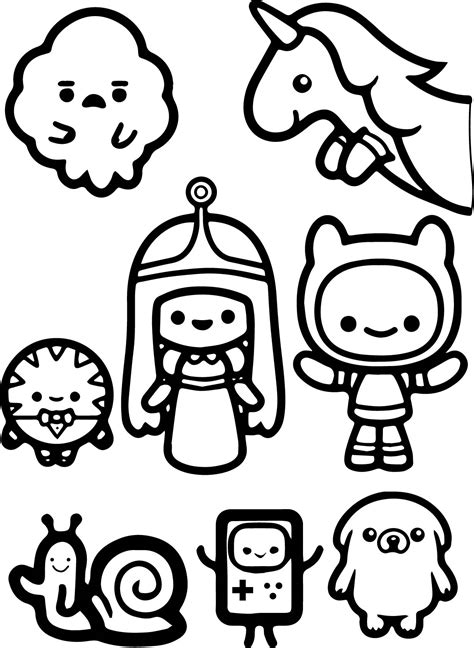 Finn And Jake Coloring Pages at GetDrawings | Free download