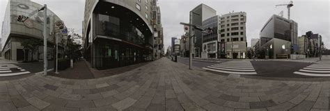 Ginza Shopping District 360 Panorama | 360Cities