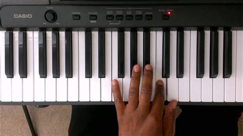 "D" Minor Scale On Piano - Piano Scale Lessons (Right and Left hand) - YouTube