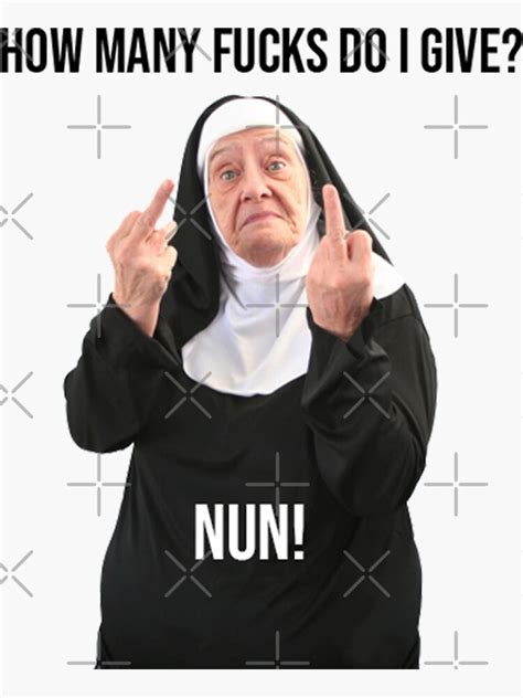 "Funniest Nun Meme " Sticker for Sale by BeautyExpress89 | Redbubble