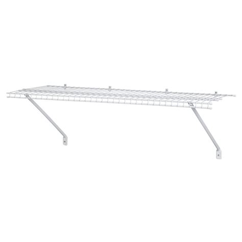 Shop ClosetMaid 48-in W x 1.5-in H x 12-in D Wire Wall Mounted Shelving at Lowes.com