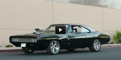 "Vin Diesel's" 1970 Dodge Charger: Simply Amazing Video! - Muscle Cars Zone!