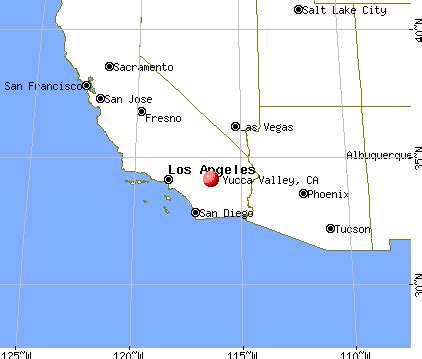 Yucca Valley California Map – Topographic Map of Usa with States