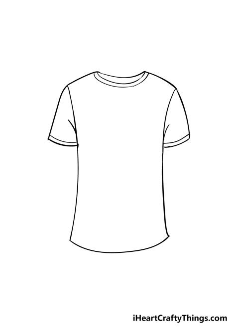 Shirt Drawing - How To Draw A Shirt Step By Step