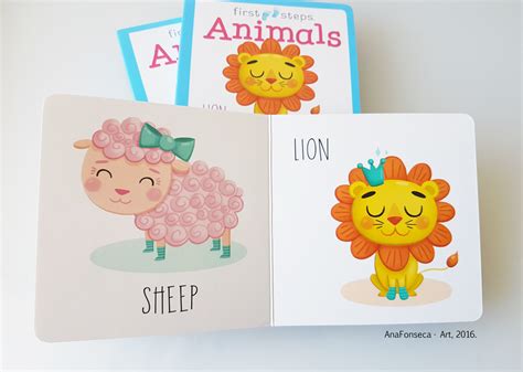 First Steps Animals - Hinkler Books on Behance