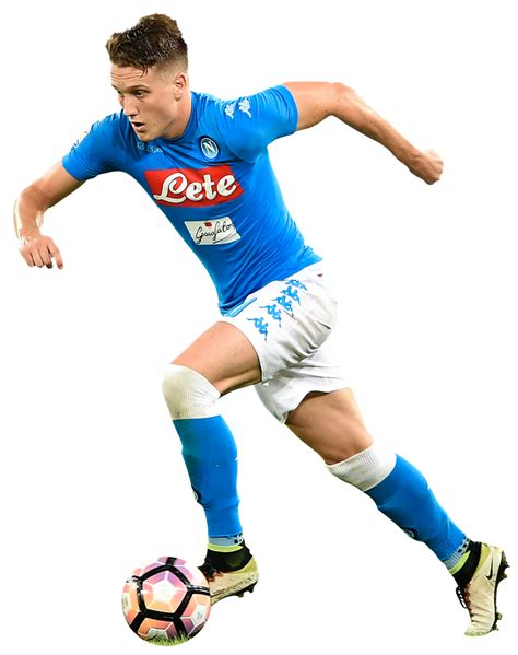 Piotr Zielinski Napoli football render - FootyRenders