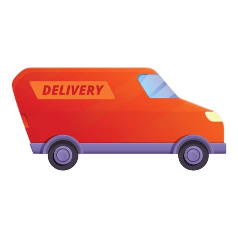 Delivery truck icon, cartoon style 14221763 Vector Art at Vecteezy