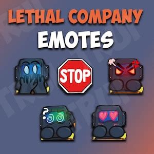 Lethal Company Emotes for Twitch, Youtube and Discord - Etsy