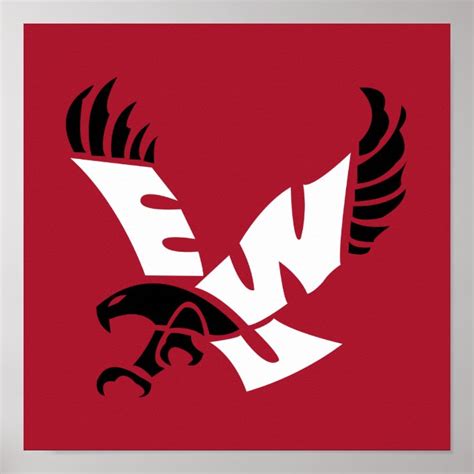 EWU Eagle Logo Poster | Zazzle.com