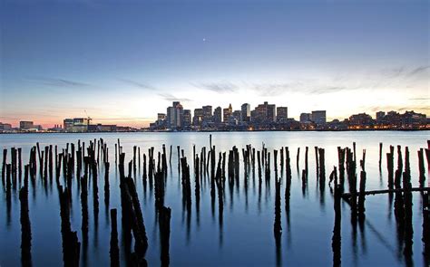 Boston Harbor Skyline with ICA Photograph by Juergen Roth - Fine Art America