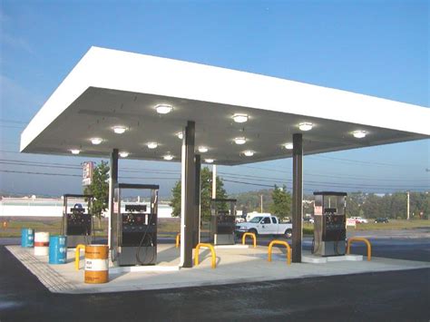 Gas Station Canopy Structural Design