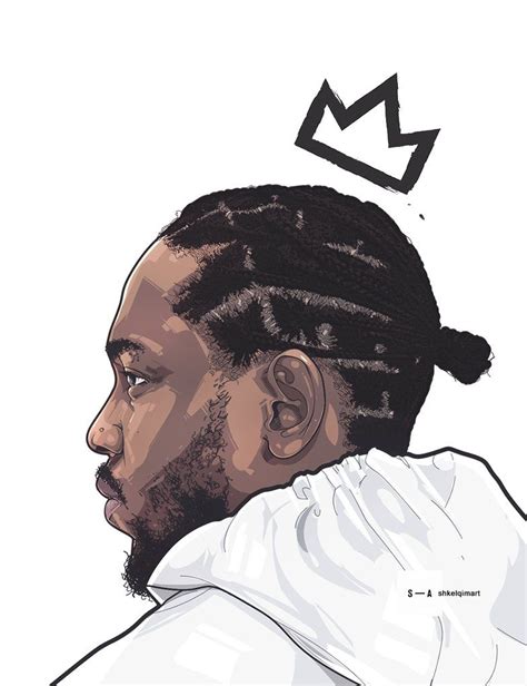 Kendrick Lamar artwork by shkelqimart | Hip hop artwork, Rapper art, Kendrick lamar