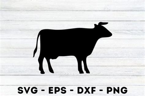 Cow Silhouette Svg Graphic by MagaArt · Creative Fabrica