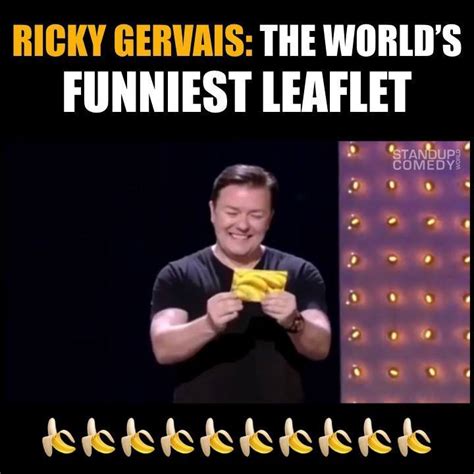 Ricky Gervais - The Worlds Funniest Leaflet | This is absolute GOLD! Number 10 had me in ...