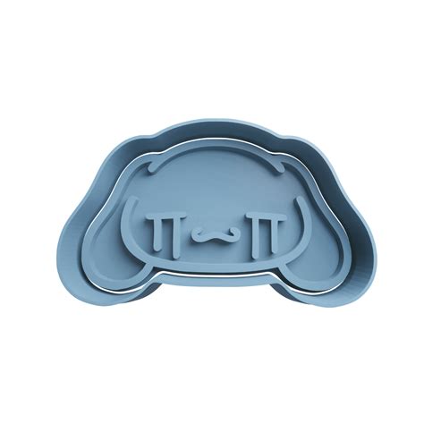 Cinnamoroll Crying Head Cookie Cutter STL - Cookie Cutter STL Store - Design Optimized