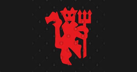 Red devils - Manchester United - Sticker | TeePublic