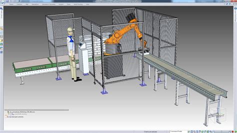 Conceptual Design Robot Palletizing || Download free 3D models #100231