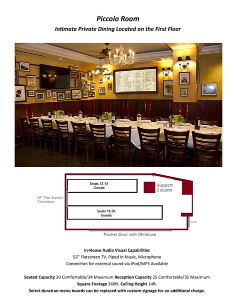 Carmine's Las Vegas - Las Vegas private dining, rehearsal dinners ...