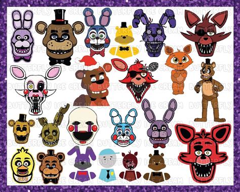 Fnaf Svg Five Nights Freddy Svg Freddy Svg Five Nights at - Etsy Singapore