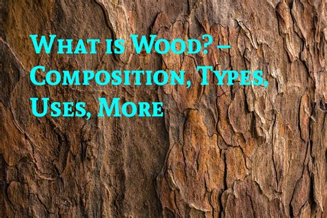 What is Wood? – Composition, Types, Uses, More