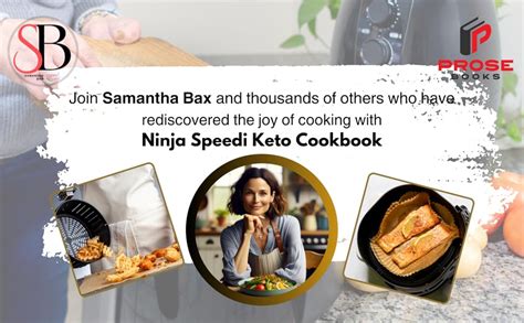 Ninja Speedi Keto Cookbook: From Fridge to Table in a Flash - 150 ...