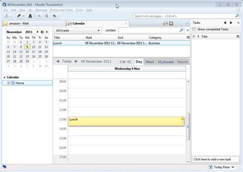 A Closer Look at the Lightning Calendar Add-On For Thunderbird - gHacks ...