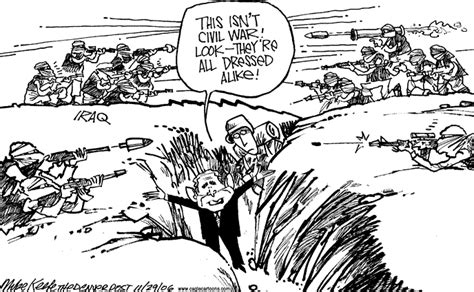 The Black Commentator - Cartoon: Iraq Civil War