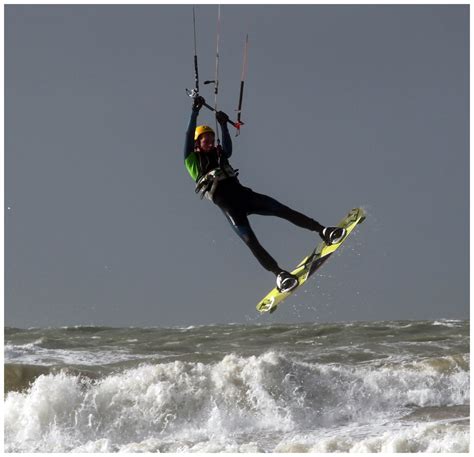 décollage en sky surf - d'un quai à l'autre