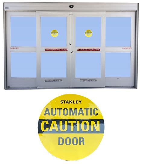 Stanley Automatic Door Decals