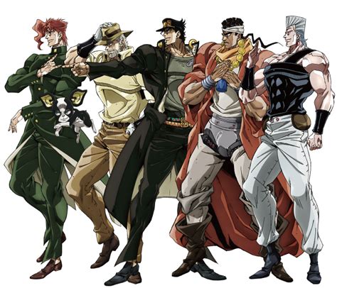 Heroes of JJBA: Stardust Crusaders 02 by L-Dawg211 on DeviantArt