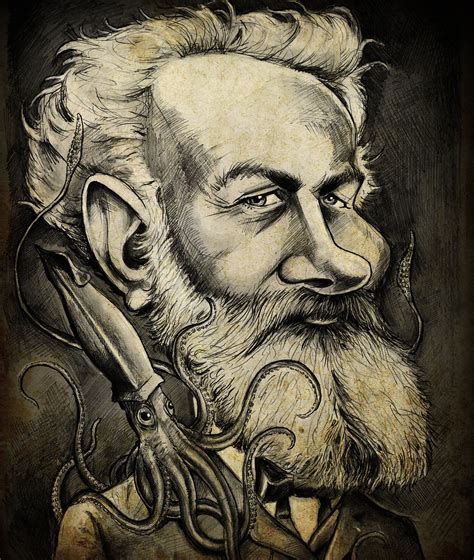 Jules Verne Illustrations | Jordan Monsell Illustration | Jules Verne | Julio verne, Jules verne ...