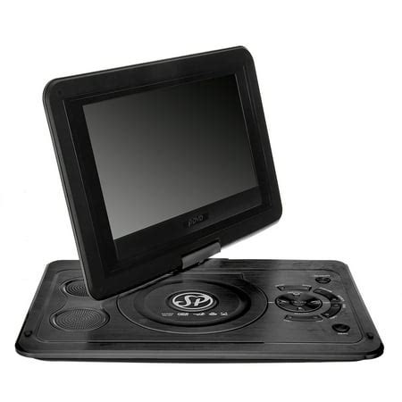 13.9" HD TV Portable DVD Player 270° Rotating Screen Media Player For Car Outdoor Travel Camping ...