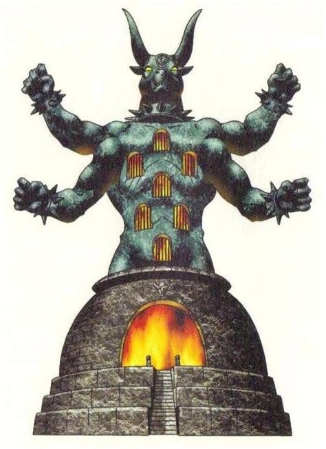 Moloch (Character) - Giant Bomb | Demon art, God art, Horror art