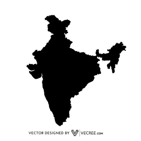Map Of India Free Vector by vecree on DeviantArt