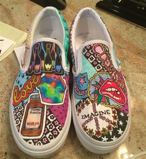 Custom vans by DJ ZO | Personalized shoes, Vans shoes fashion, Painted shoes diy